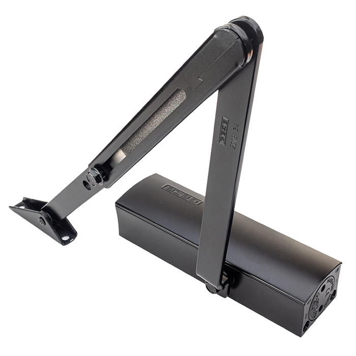 Доводчик GEZE TS 1500 с рычагом RAL9005MAT