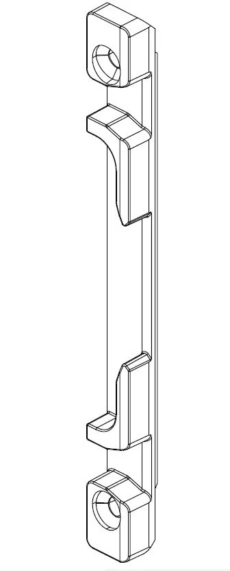 П\O ответн.планка 9 мм TTS